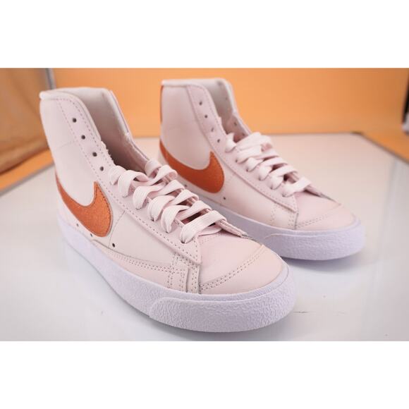 Nike Blazer Mid 77 Ess Soft Pink Copper basketbal Sneakers Trainers Size 5.5 New - Picture 6 of 8